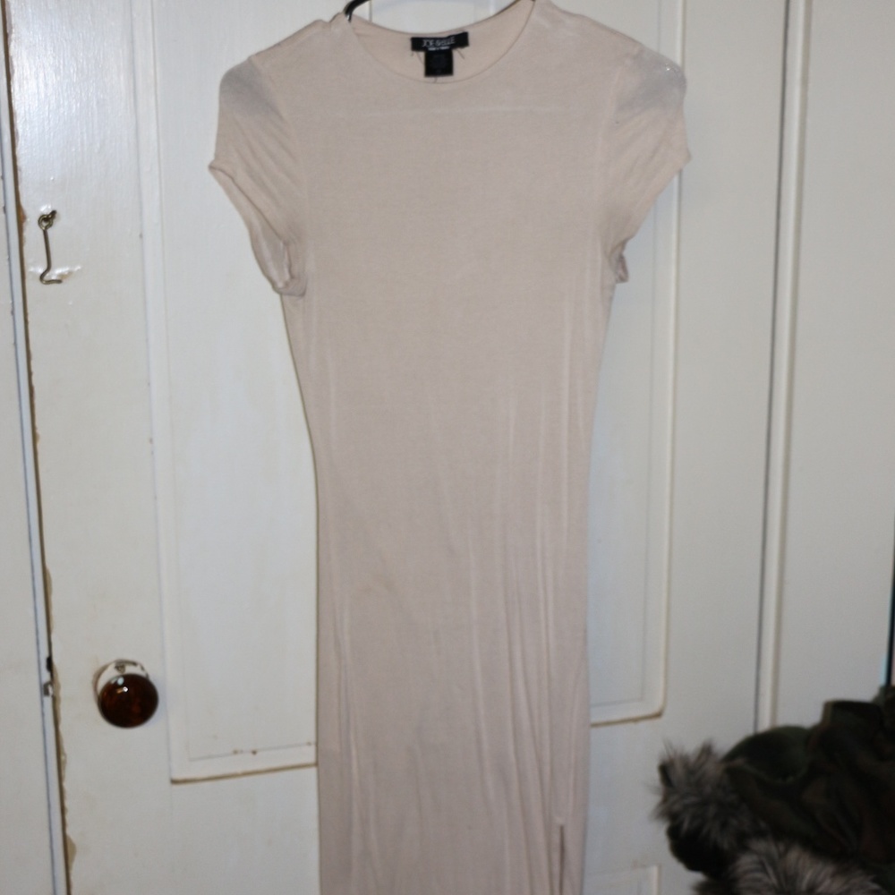 Ladies Tan Dress